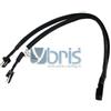 Phobya Y-cable 3Pin Molex to 2x 3Pin Molex 30cm - Black