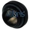 Alphacool double nipple G1/4 G1/4 con oring - deep black