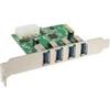 InLine Schede PCI-Express Mini 2.0 con 2 porte USB 3.0 Host Controller Super-Speed 5 GBits per Embedded-PC e Micro-PC. Renesas C