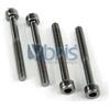 Phobya VITI M4x35mm Acciaio testa esagonale black (4 pezzi)