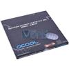Alphacool AlphaTube HF 13/10mm UV clear blu - 3 metri