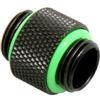 Bitspower adattatore 1/4G M/M - lungo - matt black