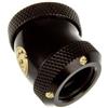 Bitspower Raccordo 30° per tubo rigido 10/12mm - Black Matt