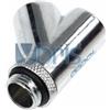 Alphacool Adattatore Y-45° G1/4 M/F/F - chrome
