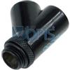 Alphacool Adattatore Y-45° G1/4 M/F/F - Black