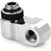 Alphacool Apex Grip adattatore ruotabile offset 27mm 2x 90° OT/IT G1/4 chrome