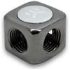 EKWB EK-AF raccordo a T-Splitter 3 x G1/4 F/F/F - Black Nickel