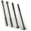 Phobya VITI M3x50mm Testa Esagonale Black Nickel (4 pezzi)