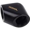 Alphacool Raccordo a L G1/4 F/F - Deep Black - Eiszapfen