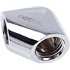 Alphacool Raccordo a L G1/4 F/F - Chrome - Eiszapfen