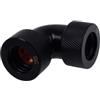 Alphacool HT 16 - Raccordo 90° per tubo rigido 13/16mm - Deep Black