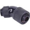 Alphacool 16/10 compression fitting 45° revolvable G1/4'' - Black