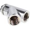Alphacool Eiszapfen Connettore a Y 45° Ruotabile M/F/F - Chrome