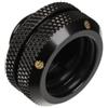 Bitspower raccordo a compressione per tubo rigido 12/16mm - matt black