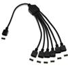 EKWB EK-RGB Splitter segnale D-RGB a 6 vie