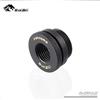 Bykski Raccordo Passaparete F/F 1/4G - Black (B-WPJ-X-BK)