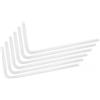 EKWB EK-Loop Tubo Rigido 12mm 0.8m Pre-piegato 90° - Acrylic (6pcs)