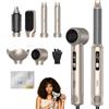 UKLISS spazzola asciugacapelli 6 in 1 air styler hair styler airstyler | 1000W spazzola asciugacapelli spazzola phon per capelli spazzola rotonda per lisciare, asciugare, volume, ricci, set regalo