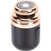 ZASCHMOY Mini Elettrico Viaggio Compatto per Capsule Rifinitore Portatile 2 in 1 con Corpo Lavabile con Batteria Al Litio Ricaricabile per la Cura del Viso dei del Naso