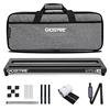 GHOSTFIRE Ghost Fire Pedaliera Chitarra, pedalboard in lega di alluminio,780 g, effetto super leggero, 51 x 18cm, con borsa per il trasporto,V-LITTLE 20