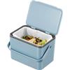 EKO - Cestino per rifiuti Alimentari - Cestino per rifiuti Alimentari da Cucina - Blu Titanio, 4 Litri