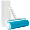 IPEA Spazzola Adesiva Levapelucchi in Silicone - Lavabile per Uso Continuo - Rullo Adesivo Leva Pelucchi per Rimuovere Capelli, Polvere, Peli Animali da Vestiti e Arredamento - Roll con Custodia