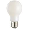 Eglo - Set da 3 lampadine a LED E27 in vetro smerigliato, classe energetica risparmio energetico, 3,8 W, 806 lumen, bianco caldo, 2700 kelvin, lampadina A60, opalino, diametro di 6 cm
