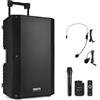 Vonyx VSA700-BP Port.System 15HH+BP UHF