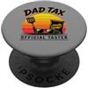 Dad Tax If I'm Buyin I'm Tryin Design Co Dad Tax If I'm Buyin I'm Tryin Funny Food Festa del papà PopSockets PopGrip Adesivo