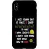 Whyitsme Design Custodia per iPhone XS Max Scherzo divertente per lavori a maglia, con pecore