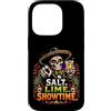 Agave Spirits Social Club Adult Humor Me Custodia per iPhone 14 Pro Divertente Tequila Scheletro Tequila Sale Lime Festa Festa