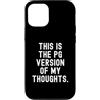 Honest Custodia per iPhone 12/12 Pro questa è la versione pg dei miei pensieri