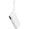 Belkin BoostCharge Power Bank 20000mAh con Display Digitale - Bianco | Caricatore Portatile 20000mAh, 2 USB-C, 1 USB-A, 20W, Sicuro per l'Aereo, Pre-Caricato, Cavo USB-C Rimovibile Incluso