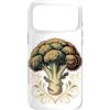 Vegetable Lover Gifts Broccoli Custodia per iPhone 17 Pro Max Vintage Retro Broccoli Drawing