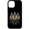 Cool 3 Hip Hop Trio Street Gold Chain Fu Custodia per iPhone 12 mini Pollo Gallo Gallina Rap Old School Retro Streetwear 80s 90s