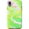 generic Custodia per iPhone XR Animale a righe tigre verde pastello