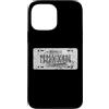 ROMYLP Roman Numerals Years License Plat Custodia per iPhone 13 Pro Max 2023 anno retrò divertente compleanno 3 anni