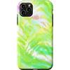 generic Custodia per iPhone 11 Pro Max Animale a righe tigre verde pastello
