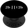 regali e abbigliamento per geek informat 2b|||!2b - Essere o non essere PopSockets PopGrip Adesivo