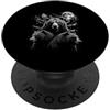 Bear Wildlife Forest Mountains Outdoor N Orso Luna Foresta Alberi Wildlife Natura Outdoor Graphic PopSockets PopGrip Adesivo
