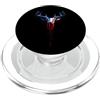 Paint Dripping Patriotic 4th of July US Renna Cervo Natale Bandiera Americana USA Drip Graffiti PopSockets PopGrip per MagSafe