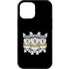 Cool 3 Hip Hop Trio Street Gold Chain Fu Custodia per iPhone 12 Pro Max Corgi Dog Rap Old School Retro Streetwear anni '80 '90 Tre