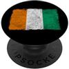 REPUBLIC OF COTE D'IVOIRE Bandiera della Costa d'Avorio Amidjan Yamoussoukro Avorio PopSockets PopGrip Adesivo