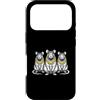 Cool 3 Hip Hop Trio Street Gold Chain Fu Custodia per iPhone 17 Pro Topo Rat Rap Old School Retro Streetwear 80s 90s Tre