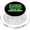 MATCHING GAME WARDEN FAMILY PRODUCTS Il mio gioco preferito Warden mi chiama nonna nonna orgogliosa PopSockets PopGrip per MagSafe