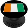 REPUBLIC OF COTE D'IVOIRE Bandiera della Costa d'Avorio Cote D'Ivoire Abidjan Yamossouko PopSockets PopGrip Adesivo