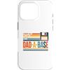 Dad Joke Archive Co Custodia per iPhone 16 Pro Divertenti battute su I Keep Dad in A Dad-A-Base Retro Floppy Disk