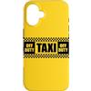 CAB DRIVER TAXI FUN COSTUME APPAREL Custodia per iPhone 16 TAXI OFF DUTY SEGNO GIALLO TAXI CAB COSTUME