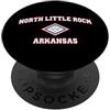North Little Rock AR Souvenirs & Gifts b North Little Rock, Arkansas (Arkansas) PopSockets PopGrip Adesivo