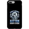 Alpha Wolf Don't Worry Kitten Custodia per iPhone 7 Plus/8 Plus Non preoccuparti, Kitten Daddy è qui, meme maschile Alpha Wolf
